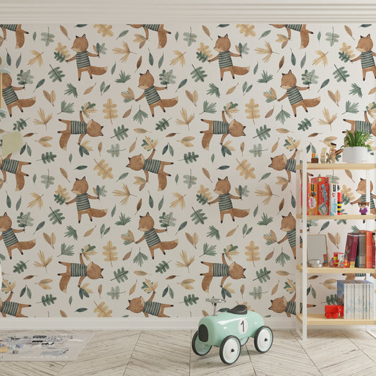 Autumn Fox Wallpaper