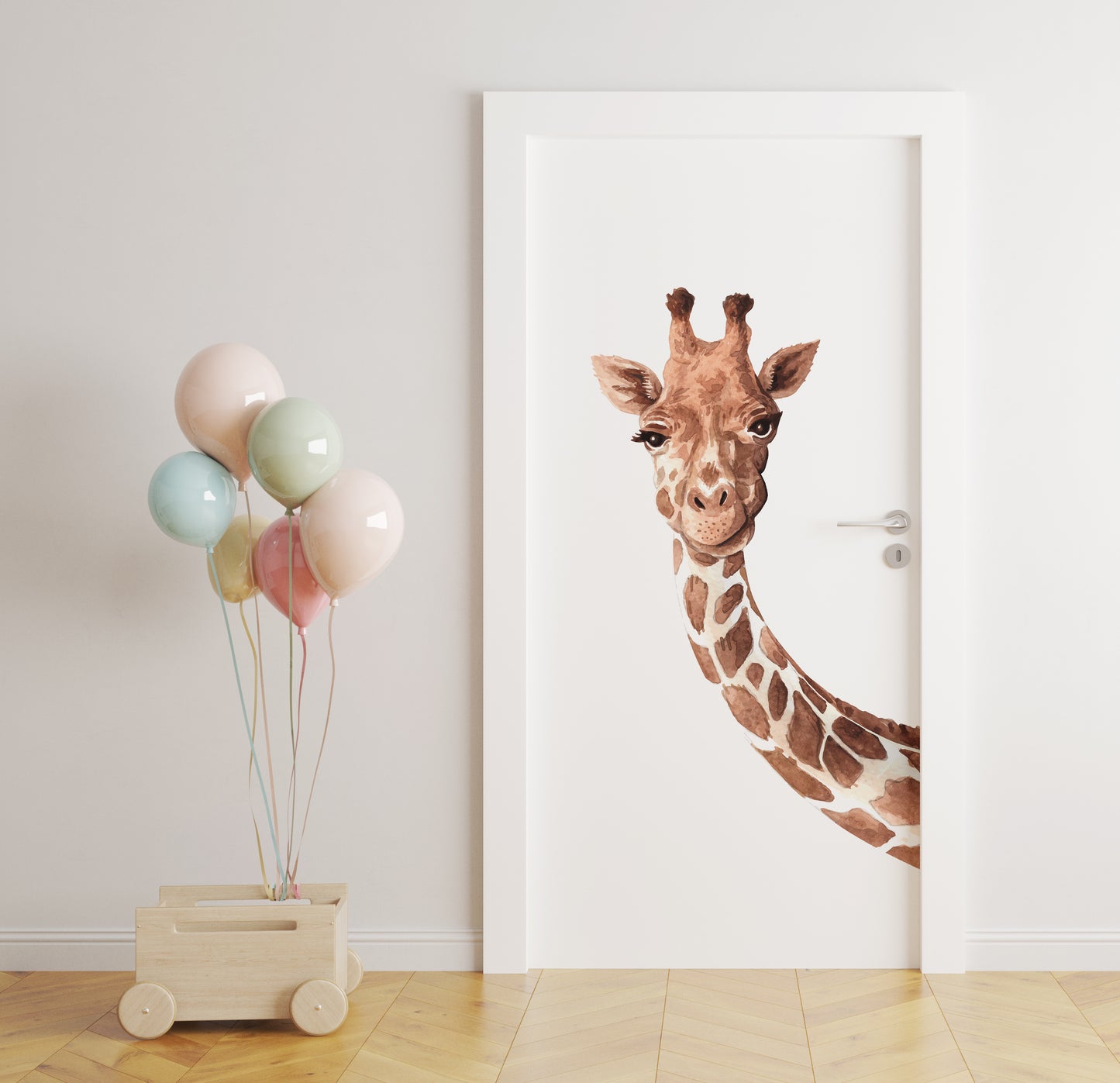 Peeking Giraffe