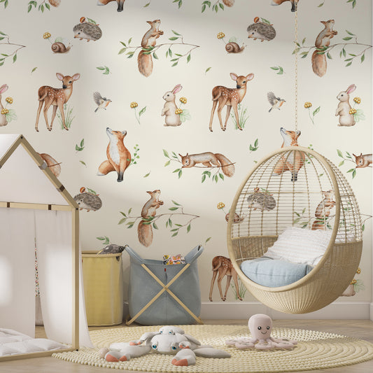 Forest Friends Wallpaper