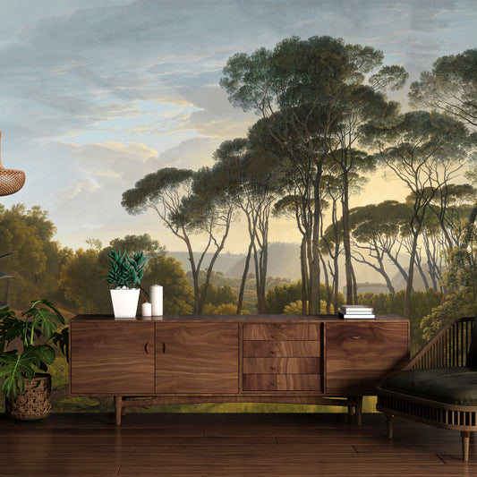 Umbrella Pines Wallpaper