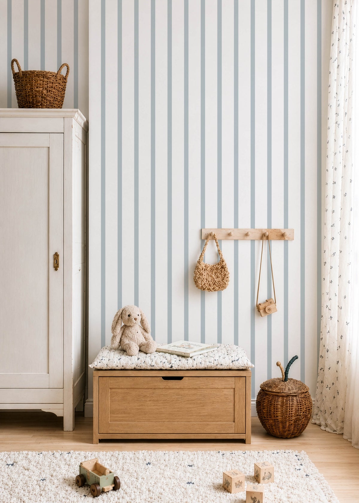 Powder Pinstripes