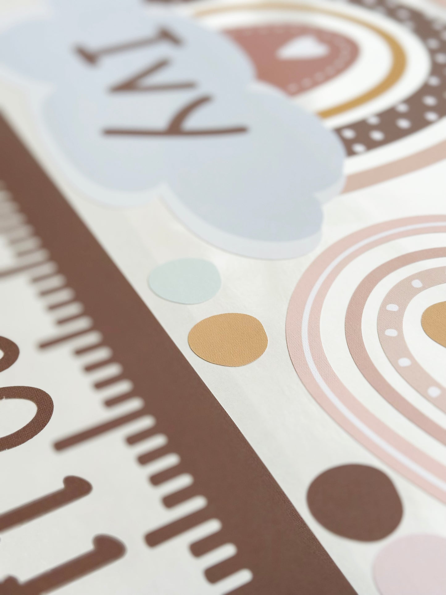 Girl's Custom Height Chart