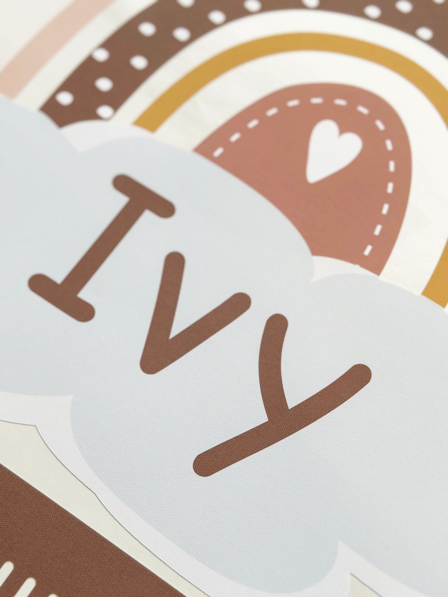 Girl's Custom Height Chart