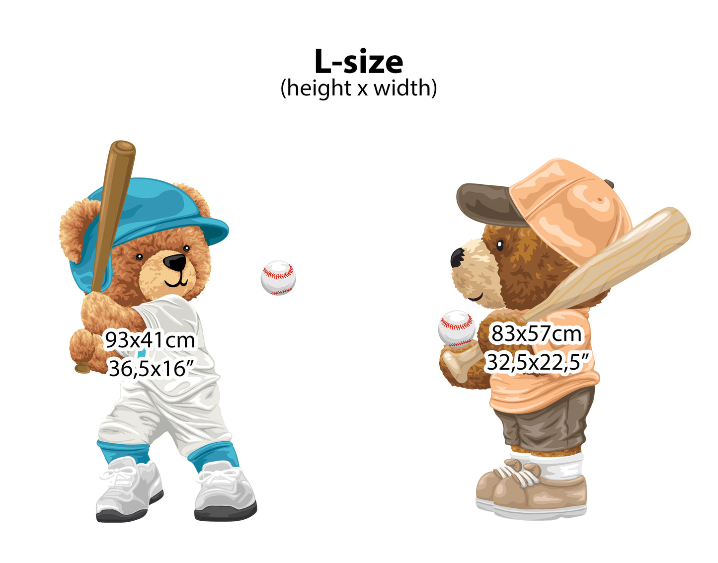 Baseball-Spieler Teddybären