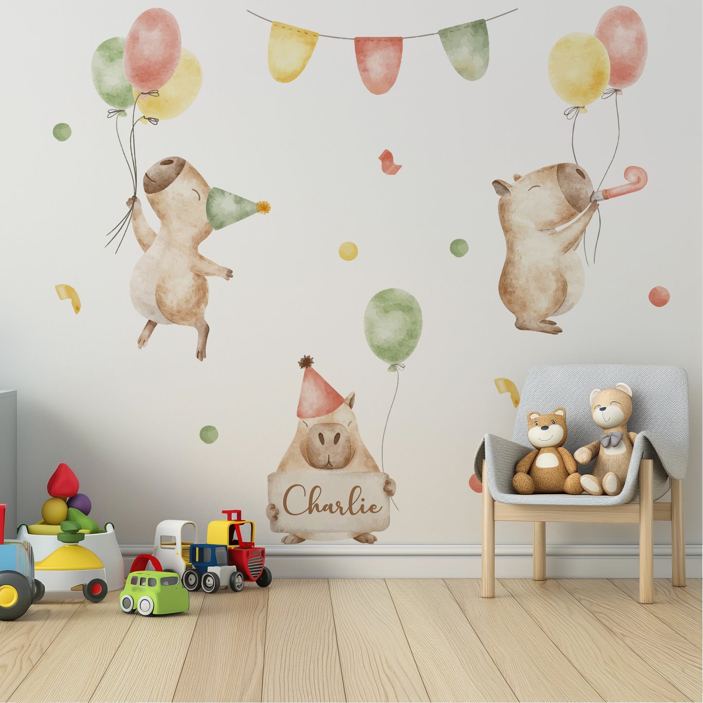 Orsetto sulla luna blu