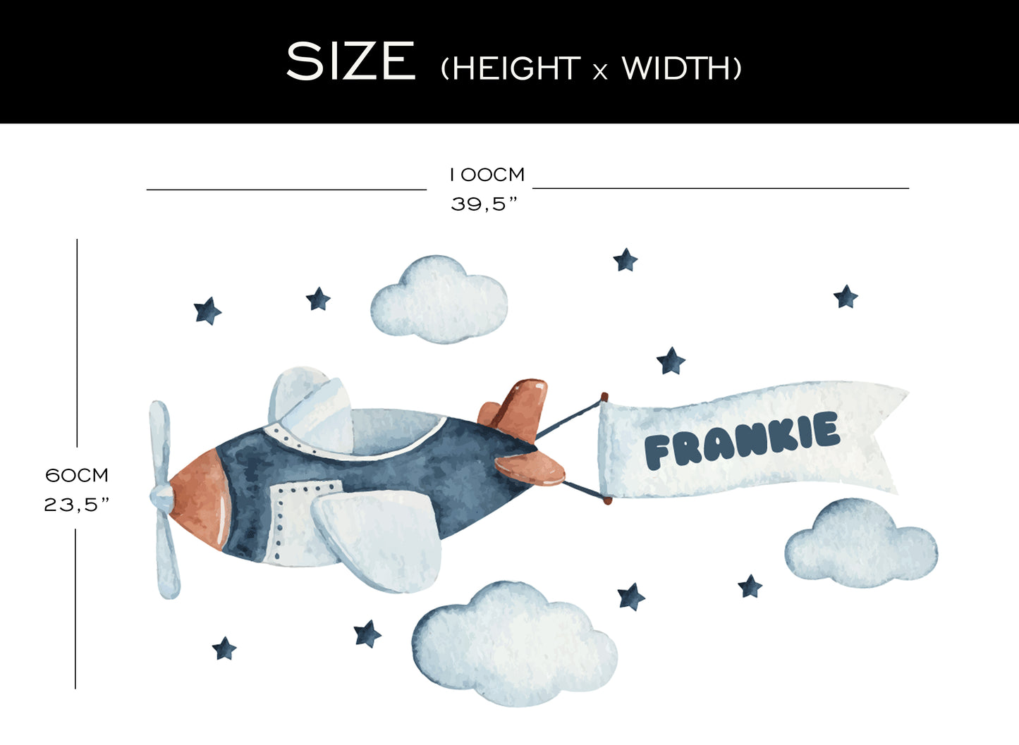 Avión personalizado