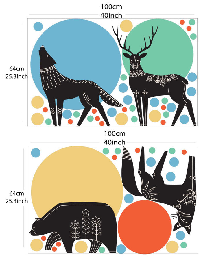 Scandinavian Style Forest Animals
