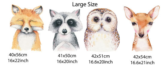 Portretten van bosdieren