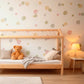 Pois — Sticker mural aquarelle pour chambre d'enfant