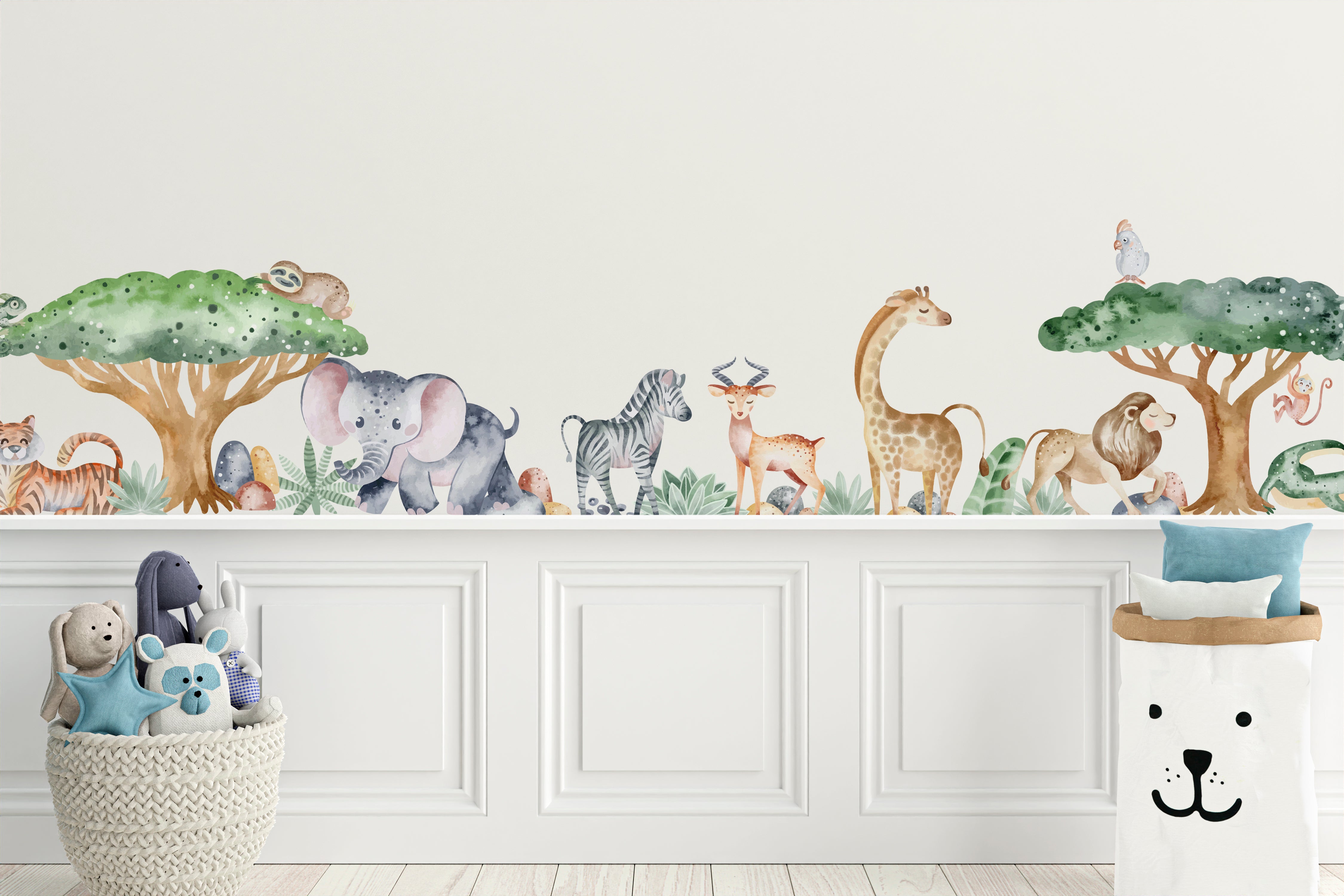 Colorful Safari Animals | NulaLunaCrafts