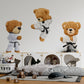 Osos de peluche de artistas marciales