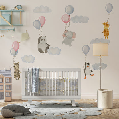 Animales de Safari con Globos