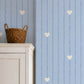 Righe blu irregolari