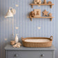 Righe blu irregolari