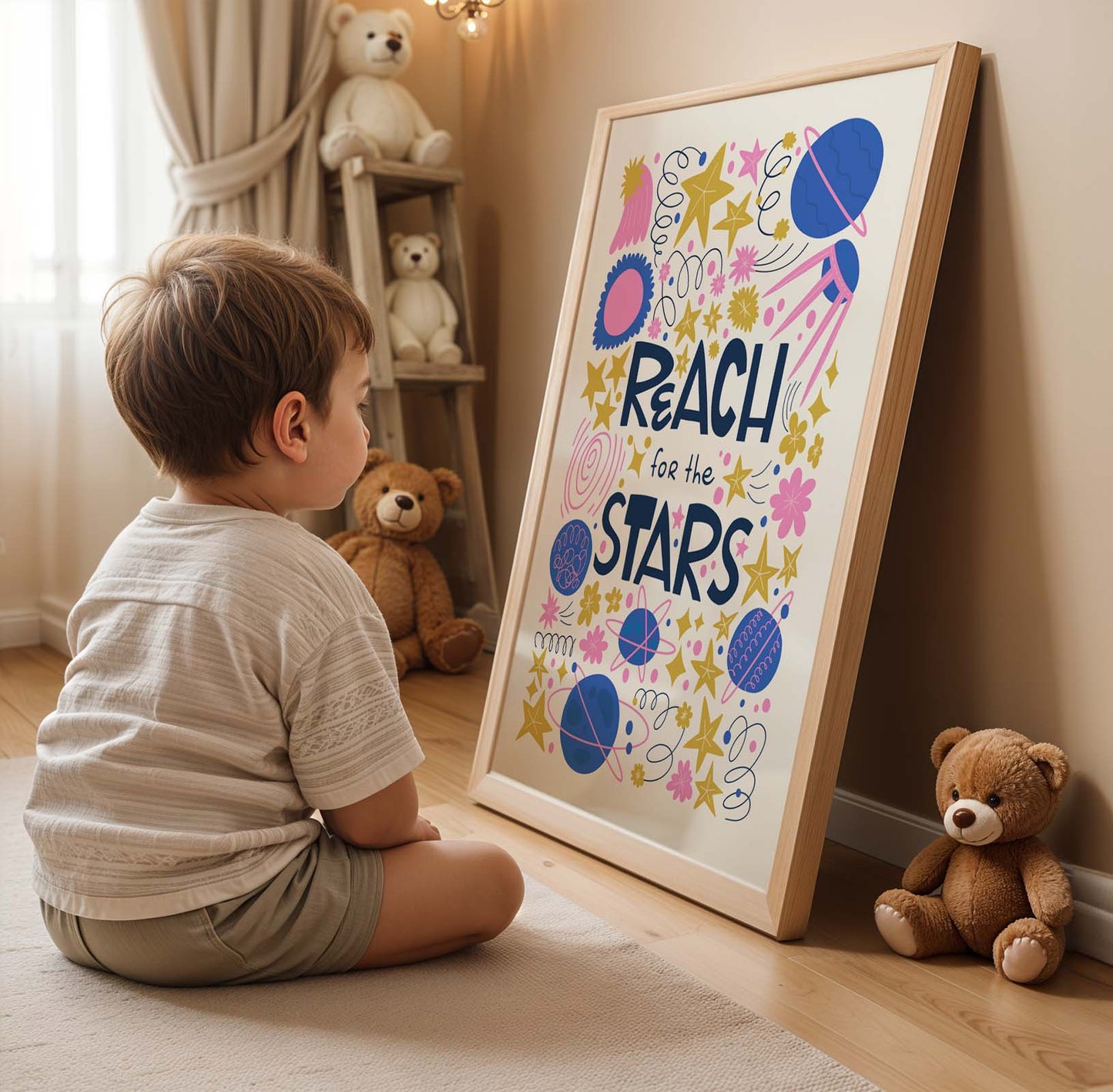 Aangepaste naam Jungle thema Poster