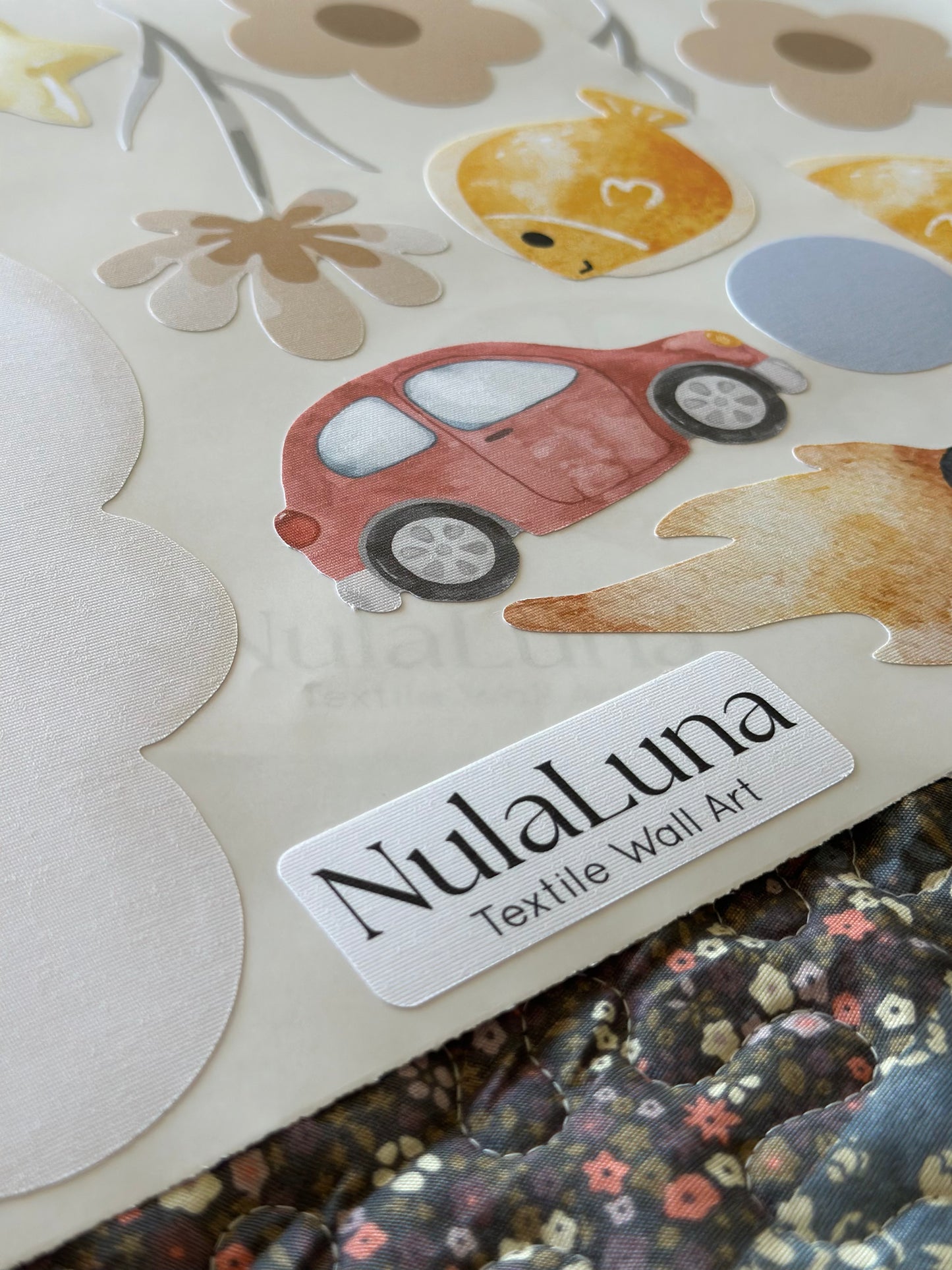 Textiler Sticker – Muster