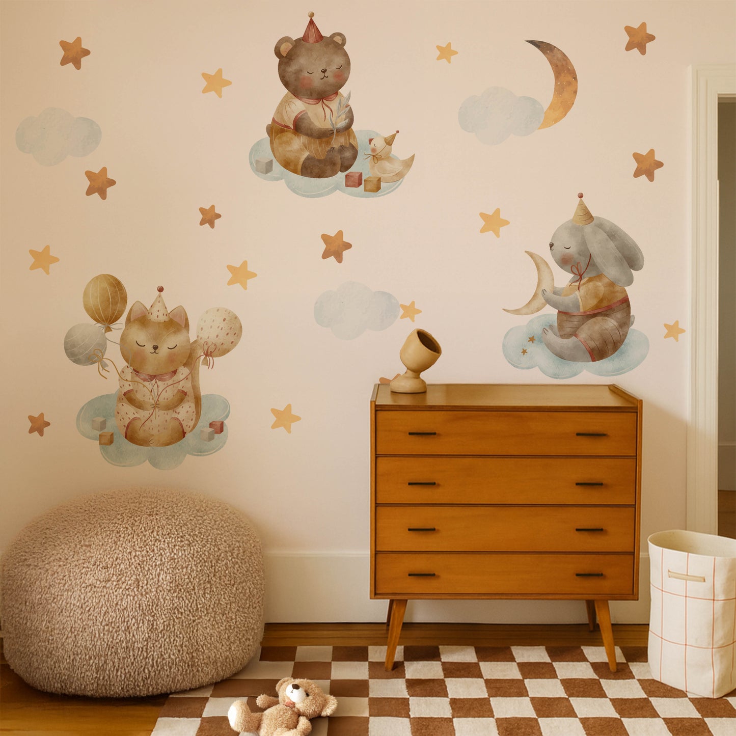 Orsi al chiaro di luna