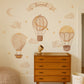 Personalized Hot Air Balloons Wall Decals