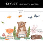 Animales felices del bosque