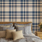 Dark Blue Tartan