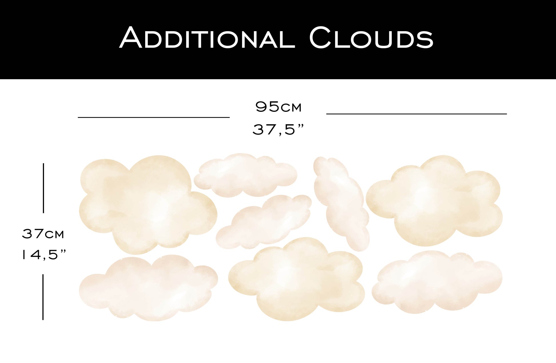 Pastel Animals on Balloons — Additional Clouds add-on