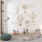 Pastel Hot Air Balloons Wall Decals