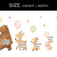 Walking Animals Wall Decals
