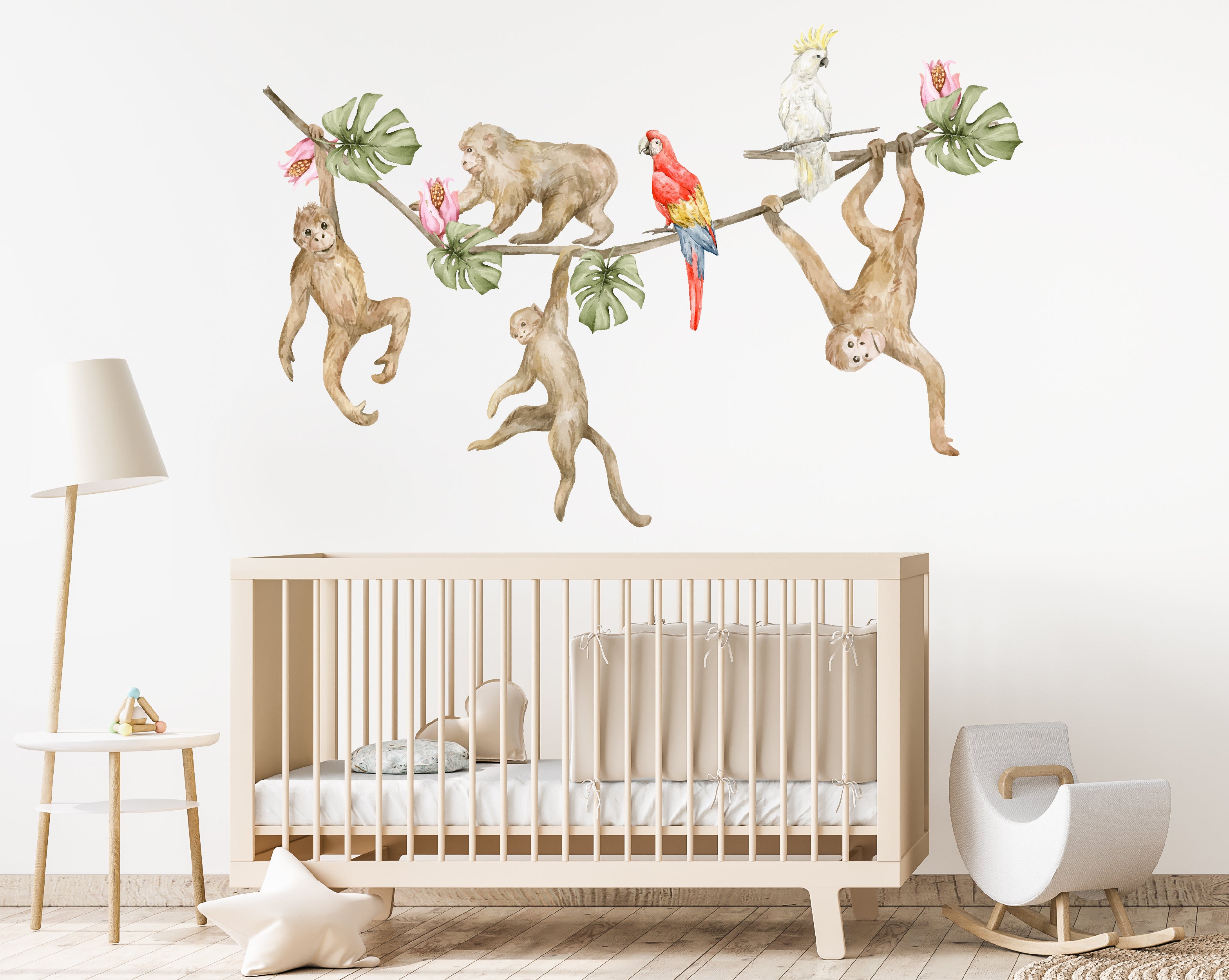 Next cheeky shop monkey nursery set