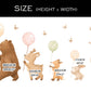 Walking Animals Wall Decals