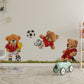 Red Teddy Bear Football Team